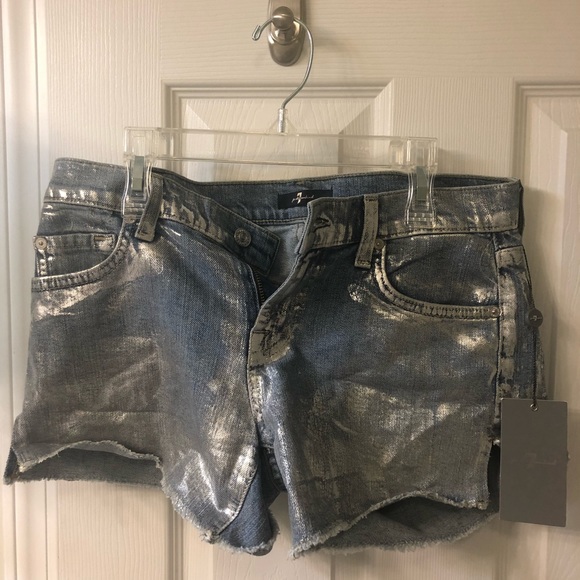 Metallic Shorts - Picture 2 of 2